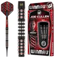 WINMAU Joe Cullen Ignition 23 Gramm Profi Stahlspitze Wolfram Dartpfeile mit Flüge und Stiele (Wellen)