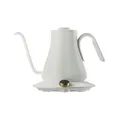 Kaffee-Schwanenhals-Wasserkocher Cocinare (weiß)
