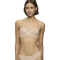 Balconette-BH TRIUMPH "Body Make-Up Essentials", Damen, Gr. 90, Cup B, beige, Microtouch, Obermaterial: 48% Polyamid, 32% Polyester, 11% Elasthan, 9% sonstige Fasern, Basic, BHs Balconette-BH, Stretch-Spitze, Multiway-Träger abnehmbar, weich, feminin