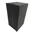 FIREFIX 832 Pelletbox mit Rollen und Tankdeckel, schwarz beschichtet