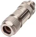DIGITUS Steckverbinder M12-Stecker X-kodiert Kat.6A IP67