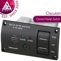 Osculati Auto an / Aus Bedienfeld Schalter Mit Hörbar Alarm Leckpumpe │ 12-24V
