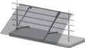 Zelsius Universal Solarmodul Balkon Halterung Set mit verstellbarem Winkel, Aluminium Montageset
