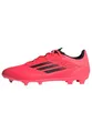 Adidas Herren F50 League FG/MG Fußballschuh, Turbo/Aurora Black/Platinum Metallic, 46