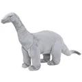Stofftier Kuscheltier Plüschtier Stehend Brachiosaurus Dinosaurier Grau XXL