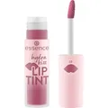 essence hydra kiss LIP TINT, Lippenstift, Nr. 02, Rot, langanhaltend, Färbeeffekt, natürlich, glänzend, vegan, ohne Parabene, ohne Mikroplastikpartikel, Nanopartikel frei, 1er Pack (4ml)