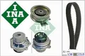 INA 530017131 Wasserpumpe + Zahnriemensatz Zahnriemensatz und Wasserpumpe