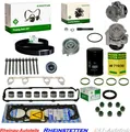 Zylinderkopfdichtungsatz+INA ZahnriemenSatz/KIT +WP+V.Stößel Ölfilter VW  AUDI