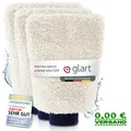 Glart 44WH3 3er Mikrofaser Auto Waschhandschuh Profi-Qualität ohne Kratzer
