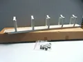 16773. Digitus Rangierpaneel für Netzwerk- und Serverschränke Kabelführung grau