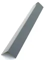 Alu Winkelblech 90° RAL 7016 Anthrazit Grau – 2000mm x 100x100mm – Aluminium Blechwinkel mit Schutzfolie – Winkelprofil Dachblech Fassadenblech Mauerabdeckung UV-beständig