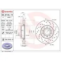 2X Brembo Bremsscheibe Xtra Line - Xtra für Audi Seat Skoda VW Vw (faw)
