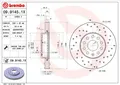 2x Bremsscheibe vorne Brembo 09.9145.1X für AUDI CUPRA SEAT SKODA