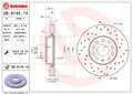 2 x BREMBO 09.9145.1X Bremsscheibe für ,AUDI,AUDI (FAW),CUPRA,SEAT,SKODA,SKODA (