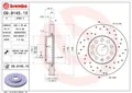 2x BREMBO 09.9145.1X Bremsscheibe