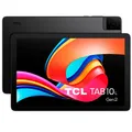 TCL 10 L Generation 2 WiFi, 10,1 Zoll HD-Tablet Quad-Core, 3 GB RAM, 32 GB Speicher, erweiterbar auf 128 GB per MicroSD, 6000 mAh Akku, inklusive transparenter Hülle, Android 13, Grau