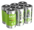 6x ANSMANN NiMH Akku Baby C 2500mAh maxE HR14 II. Wahl