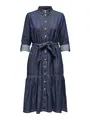ONLY Female Jeanskleid ONLSEVIGNY Langes Kleid