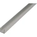 U-Profil Aluminium 20 mm x 20 mm x 2.000 mm Silber