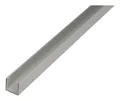 Gustav Alberts Alu-U-Profil 2000 / 20 x 20 mm silberfarbig - 474874