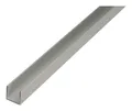 Gustav Alberts Alu-U-Profil 2000 / 20 x 20 mm silberfarbig - 474874