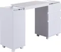 Inter Link Schreibtisch LAPTOP OFFICE Weiß MDF