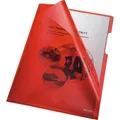Bene Klarsichthülle DIN A4 PP (Polypropylen) 220 mm x 310 mm Rot (A4, 1 x) (105551)