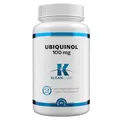 Klean Labs - Ubiquinol 100 mg - 60 Weichkapseln - hochdosiert & hohe Bioverfügbarkeit - aus dem Premium Markenrohstoff "Kaneka Ubiquinol ™"