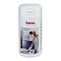 Hama 113805 Büro-Reinigungstücher, 100 Stück, in Spenderdose