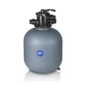 Gre FIS600 - Sandfilter ohne Pumpe für Pools, 12 m³/h, für freistehende, eingelassene oder Aufstellpools
