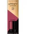 Max Factor Lipfinity Lip Colour Always Delicate 055 – Kussechter Lippenstift mit 24h Halt ohne auszutrocknen, mit intensiver Farbabgabe, präzisem Applikator & intensiv pflegendem Gloss-Top Coat