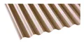 Premium Acryl Profilplatte Wabe Sinus 76/18 1045 x 7000 x 3 mm - Bronce - 2610244