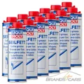 12x 1 L LITER LIQUI MOLY SEILFETT-SPRAY HAFTSCHMIERSTOFF DRAHTSEILFETT 50041778