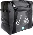 Vincita B132 20´´ Folding 2 Wheels Fahrrad Reisetasche Schwarz Schwarz One Size