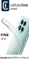 CellularLine Fine Case für Xiaomi Redmi Note 14 Pro 5G Clear (61035) #1906858