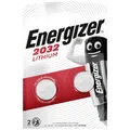 kQ Energizer Knopfzelle Lithium CR2032 3V Batterien 2er Blister