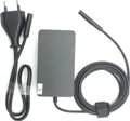 65W EU Stecker Netzteil Ladegerät kompatibel für MICROSOFT Surface Pro 5, 2017