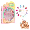 Top Model Topmodel - Artificial Nails And Deco Stone Set - CANDY GLAM (0414072)