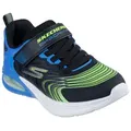 Skechers MICROSPEC MAX ADVANCE Sneaker, Freizeitschuh mit Klettverschluss, Größenschablone zum Download blau|schwarz 30 EU