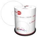 PRIMEON CD-R 700 MB bedruckbar, 100 St.