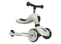 Scoot and Ride 2In1-Kinderscooter Highwaykick 1, Hellgrau, Metall, Kunststoff, 24x37x55 cm, höhenverstellbarer Lenker, weicher Sitz, Anti-Überschlag-Vorrichtung, Outdoor Spielzeug, Kinderfahrzeuge, Scooter & Cityroller