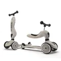 Scoot & Ride, Highwaykick 1-2 in 1 Kinderkickboard-Laufrad, Scooter, Farbe Ash, für Kinder 1 bis 5 Jahren