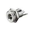 10 x DC-Einbaubuchse 2,5 mm Stift Metall Ausführung DC Buchse Lötfahnen 6252