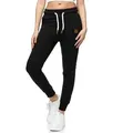 REPUBLIX Jogginghose HOPE Damen Jogger Sporthose Jogging Sweat Pants schwarz XS