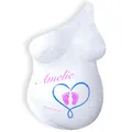 Your Design Gipsabdruck 3D: Babybauch-Gipsabdruck-Set mit 5 Acrylfarben und 2 Pinseln (3D Erinnerungen Gipsabform Set, Gipsbinden zum Babybauch bemalen, Gips)