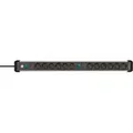 Brennenstuhl 1391030200 Verlängerungskabel 3 m 12 AC-Ausgänge Drinnen Schwarz, Silber