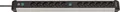 BRENNENSTUHL 1391030200 Premium-Alu-Line Steckdosenleiste 12-fach 3m