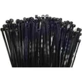 Klasebo Kabelbinder 200 x 4,8 mm Schwarz UV-stabilisiert PA6,6 100 Stk