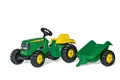 Trettraktor Rolly Kid John Deere Anhänger Kinder