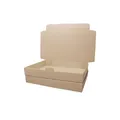 Maxibriefkartons Maxibrief Versandkarton für DHL DPD GLS Deutsche Post Hermes Warensendung Büchersendung mit Steckverschluss (Braun, 200x MB3-240 x 160 x 50 mm)